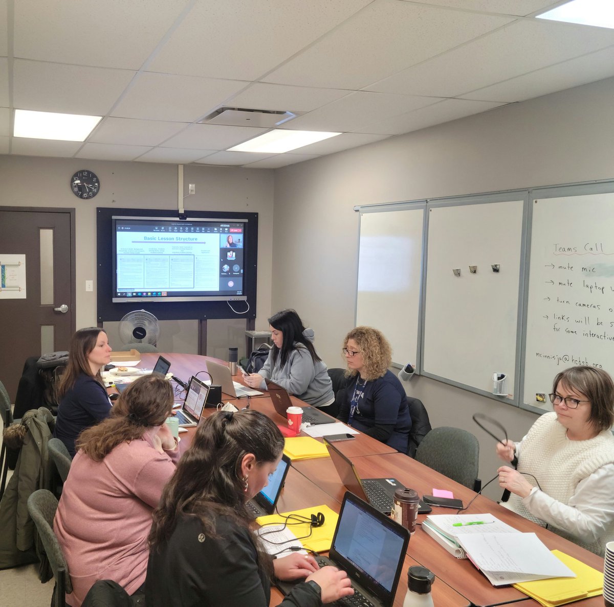 MrJMcInnis's tweet image. Engaging PD this morning for our @HCDSB STC Special Education Teachers. Exploring new resources that promote functional math knowledge and problem solving. Equals Math makes math accessible, engaging, and fun! #hcdsbmath @StephanyBalogh @jodij30 @BridgesCanada @HCDSB_ISERTs