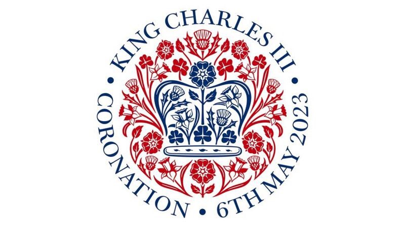logogeek's tweet image. The official logo for King Charles III's coronation, to feature in street parties, social media and souvenirs, has been revealed by Buckingham Palace. It has been created by Sir Jony Ive, known for his innovative designs of Apple gadgets, including the iPhone.