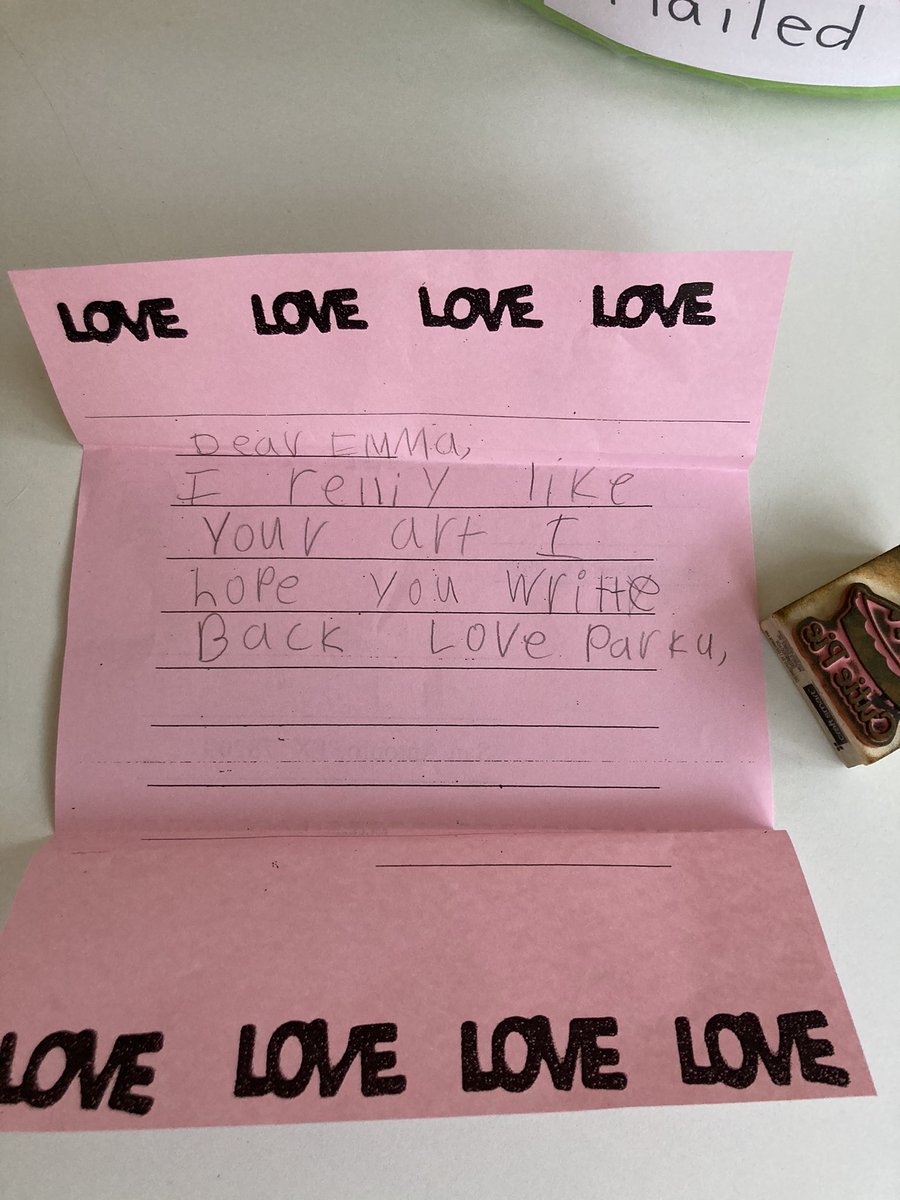 MrsAmaroWE's tweet photo. It has been such a joy to be a mail carrier helping to spread my students’ kind words around the campus this week! @WoodridgeElem #BetheWE @WEcounselors https://t.co/2o5ehp0MYU