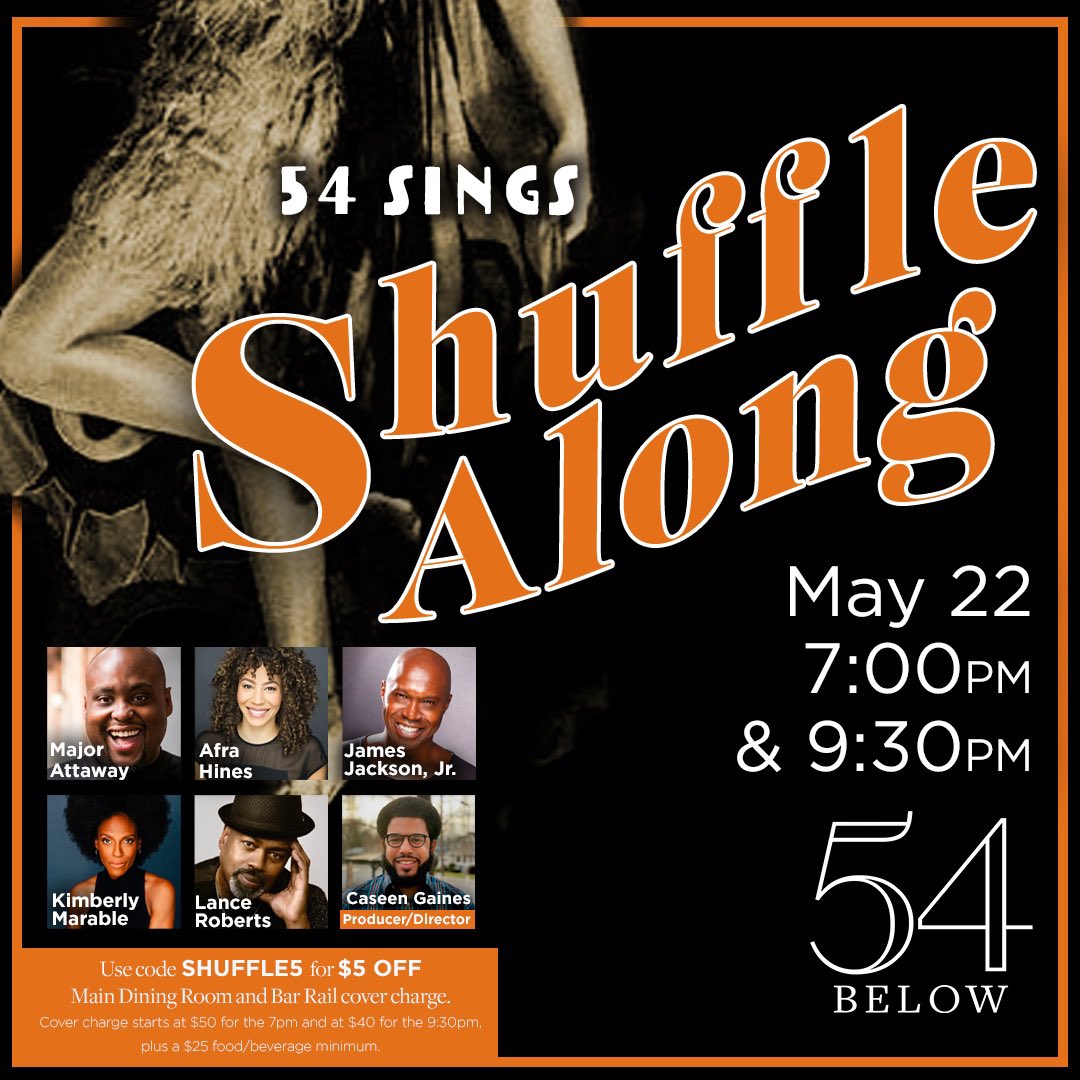 ✨ Take a peek at some of the cast of 54 SINGS SHUFFLE ALONG! You won’t want to miss this all-star Broadway cast at @54Below — and more casting will be announced soon, including our very special host! Get your tickets today and use code SHUFFLE5 to save ➡️ 54below.com/events/54-sing…