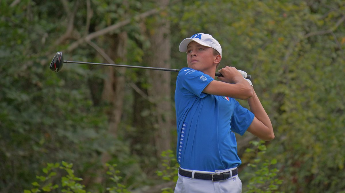 FederGolf's tweet photo. 📍 93° Portuguese International Amateur Championship

Al termine del secondo giro in Portogallo conduce ancora 🇪🇸 Àngel #AyoraFanegas con -15.

🇮🇹 Risale in classifica Giovanni #Binaghi, 7/o con -5. Bruno #Frontero 24/o (par), Mattia #Comotti e Pietro #Boeris 34/i (+2). https://t.co/SdNRtTKEFK
