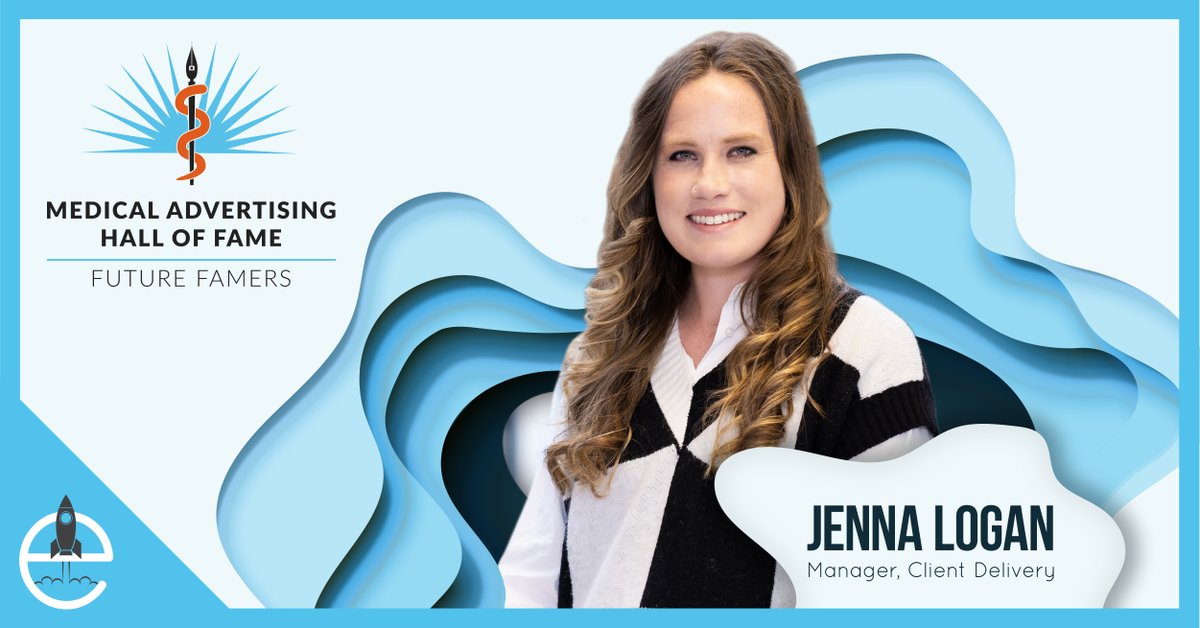 ElevateHCM's tweet photo. Go, Jenna, go! Jenna Logan, Manager, Client Delivery, named a 2023 Medical Advertising Hall of Fame Future Famer! She always looks ahead and keeps the work moving forward. Congrats, Jenna! Read more here. #ElevateTeamwork #FutureFamer #AdAgency #MAHF https://t.co/IJjaER6uXY https://t.co/nifOamXYBG