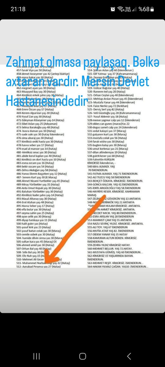 ozzietmp's tweet photo. Kendisine ulaşılamıyor. #depremhatay https://t.co/G0zDB2N3eD
