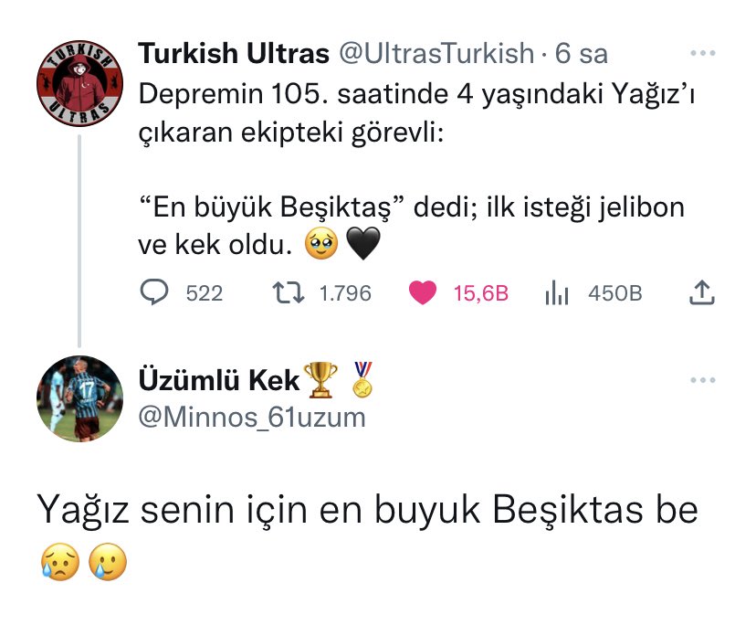 UltrasTurkish's tweet photo. Ne Galatasaraylısı, ne Fenerlisi, ne de Trabzonsporlusu.. Hiçbirinin itirazı yok Yağız. En büyük Beşiktaş! 🖤 https://t.co/J75xpkbYa0