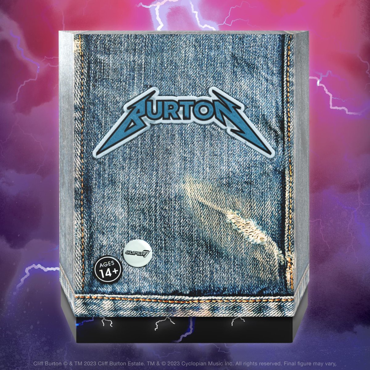 MetSince1981's tweet photo. ¡The #CliffBurton Ultimates! 
Figura de acción @super7store.
Disponible para reservar por un mes en el #MetStore &amp; Probity Merch UK Shop. Haz tú pedido antes del 10 de Marzo.
➡️ Puedes reservar desde ahora en: https://t.co/p3KvBnLrE6
#Metallica #CliffBurtonDay #METALLICASince1981 https://t.co/f3WlDRCgQm