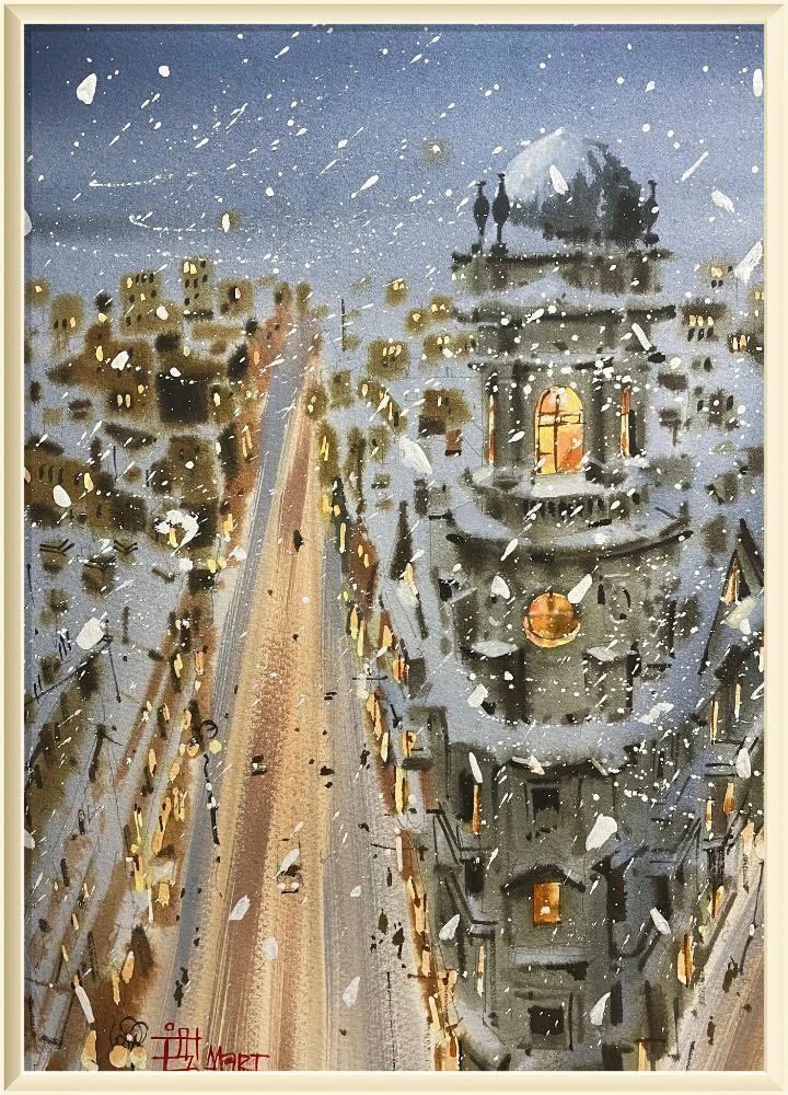 CultPolosa's tweet photo. Художник Марина Дайковская

#art #endorphin
#думай_о_хорошем
#искусство
#contemporary_art
#winter_time
#зима https://t.co/6uUtIE2ou4
