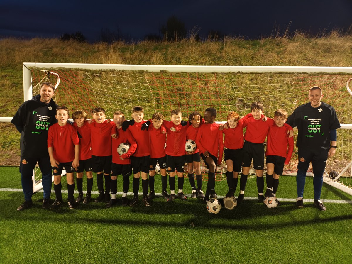 💪 Part Two, as all our teams from U9 to U16 participated in the Inside Out campaign by If U Care Share, for Children's Mental Health Week.

#CMHWAskMeWhy | #SAFCAcademy