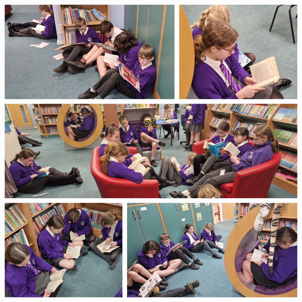 Class6Highpri's tweet photo. We spent time in the library this afternoon #goodtoread #lovetoread #readingrocks https://t.co/Yttmi1zyt8