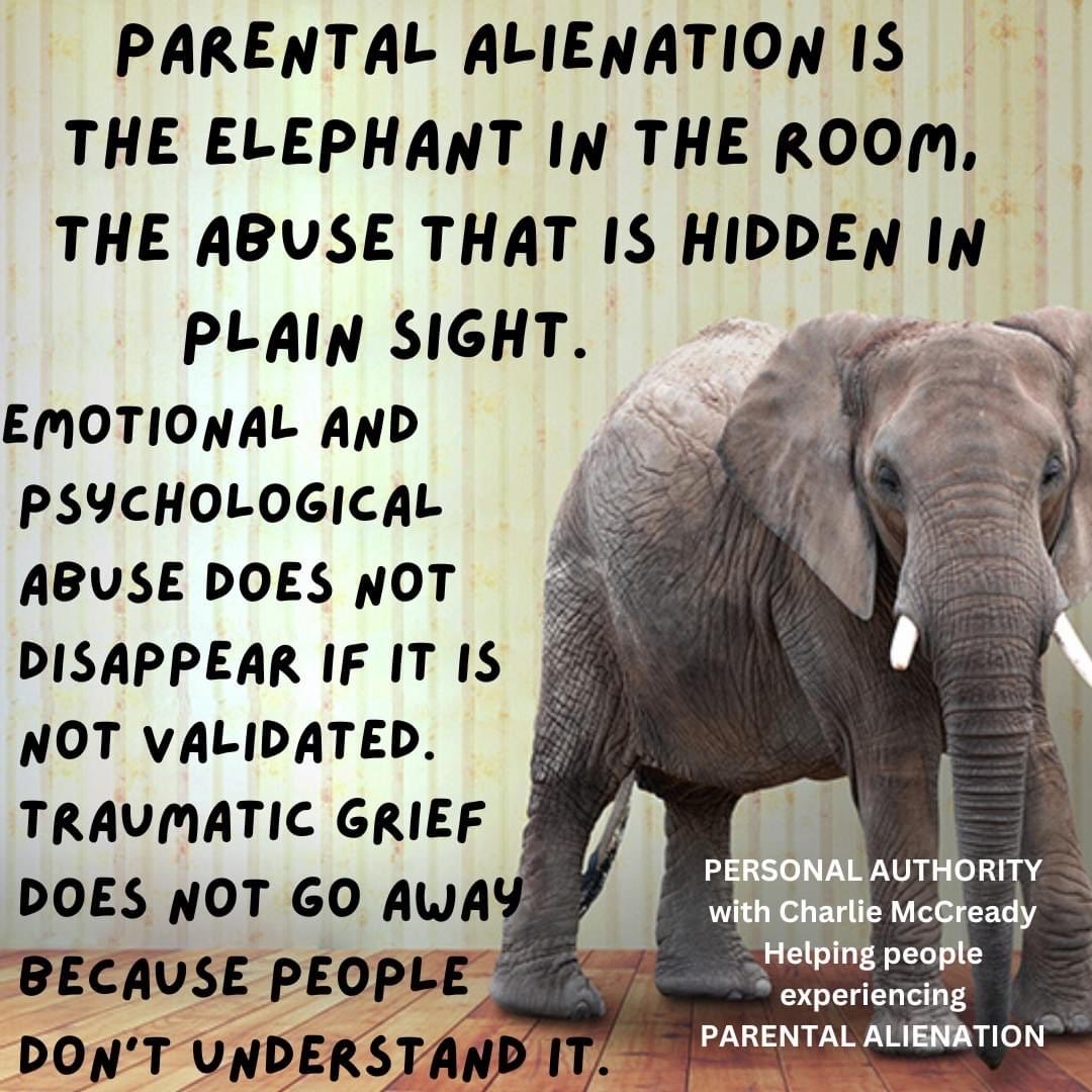 In Family Courts globally, #ParentalAlienation is the elephant in the room.
👨‍⚖️
Research indicates that parental alienation is present in 11% to 15% of divorce cases. It's also been found that 20% to 25% of parents engage in alienating behavior as long as 6 years after divorce.