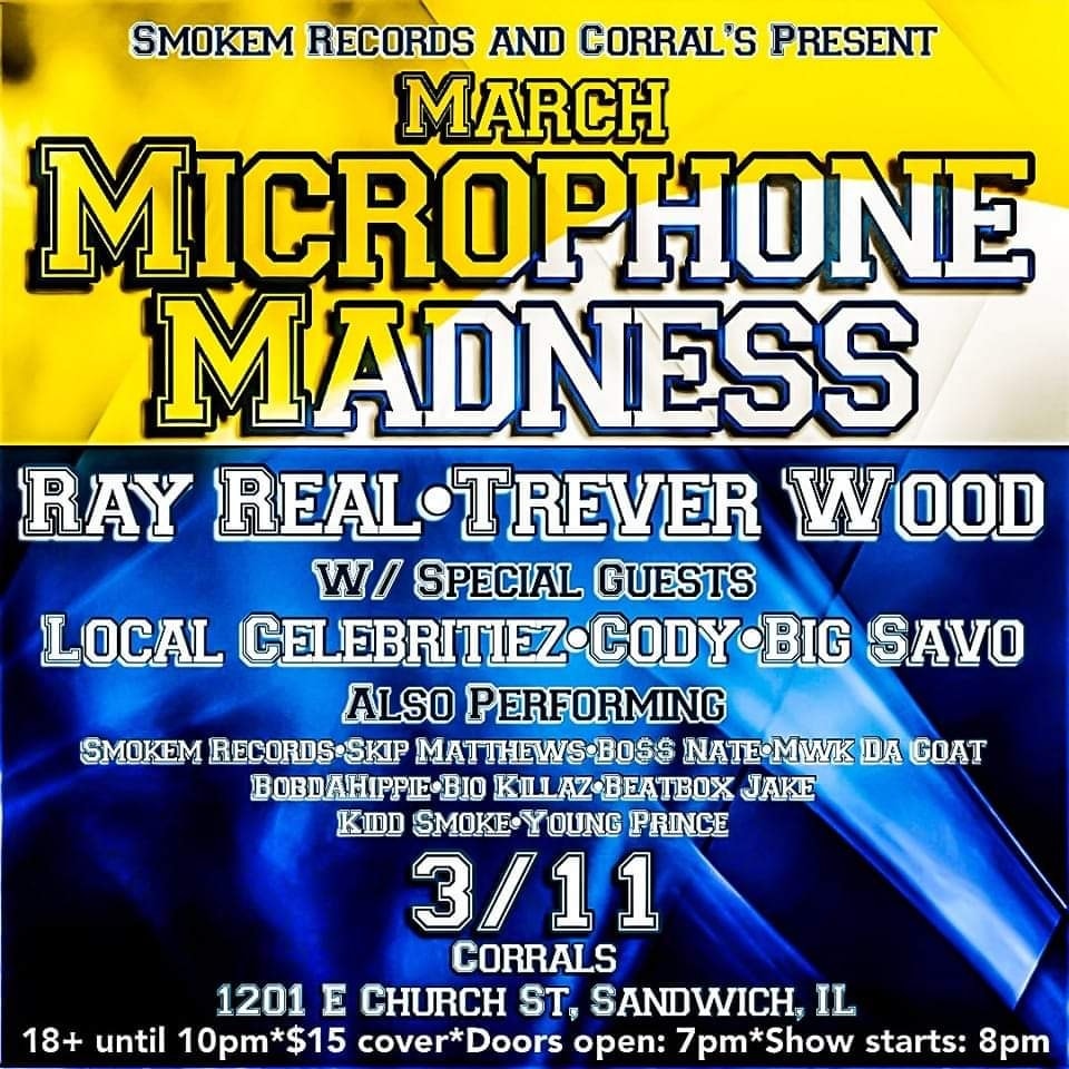 tooflessripper's tweet photo. ... our next event, March 11th, 2023 #sandwich #il #smokem @SmokemRecords https://t.co/jPUXPfkMfH