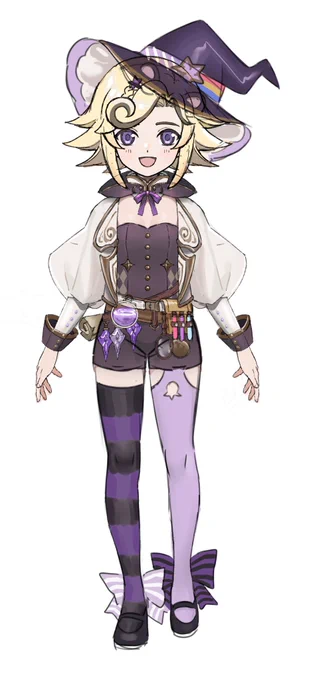 Drawing my Vtuber model. I've been taking way too long. 