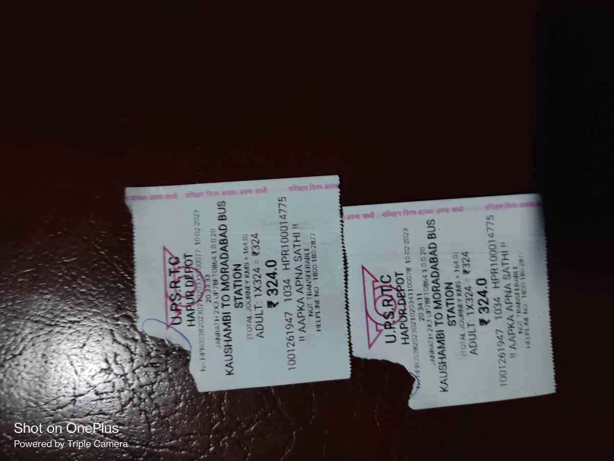 Zeeshan746_'s tweet photo. @Upsrtcgzb @UPSRTCHQ @upsrtc_lko Tickets are attached find see the photo.
Bus number is UP78FT0864 https://t.co/DFf2C8ajuV