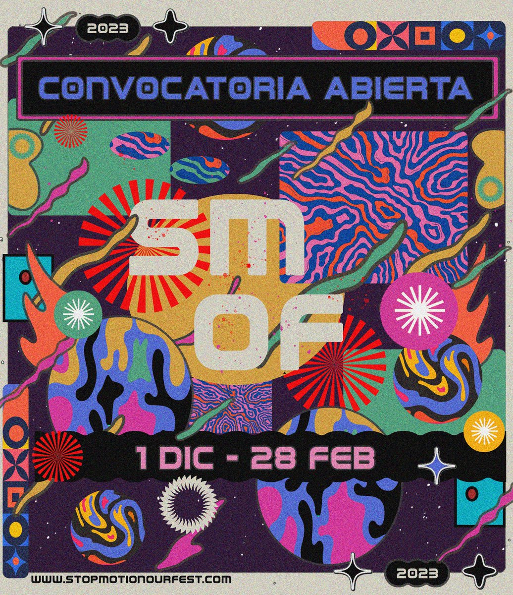 recam_mercosur's tweet photo. 📢 #Convocatoria 6° @ourfest_ Stop Motion Our Fest y 5° Laboratorio Latinoamericano 📍 junio en BsAs ARG.
📆Hasta 28/2 📝@filmfreeway 🎬cortos #animación +50% #stopmotion. Categorías #Internacional #Latam #Documental #Videomusical #Videominuto arg.
➡️https://t.co/zcljYDGCj8 https://t.co/2zd7Xttr3A