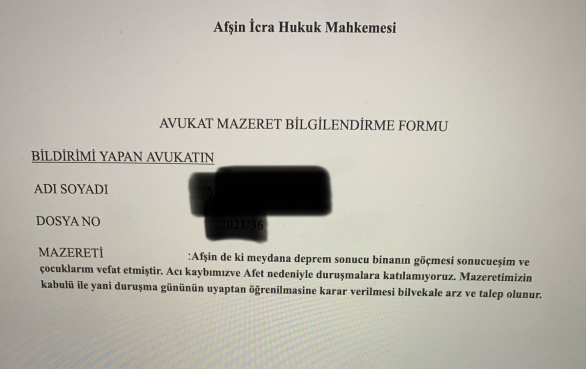 Bir meslektaşım yolladı, karşı taraf vekili atmış. Bu nasıl bi acı yahu bir insanı bu hale nasıl getirdiniz? Korkunç. Şunu hiçbir insan evladı nefesi sıkışmadan okuyamaz