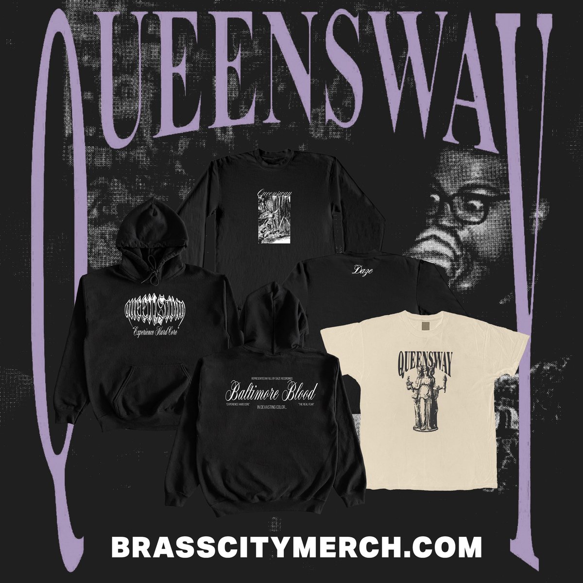 New designs available now from Queensway! Pick something up Brasscitymerch.com