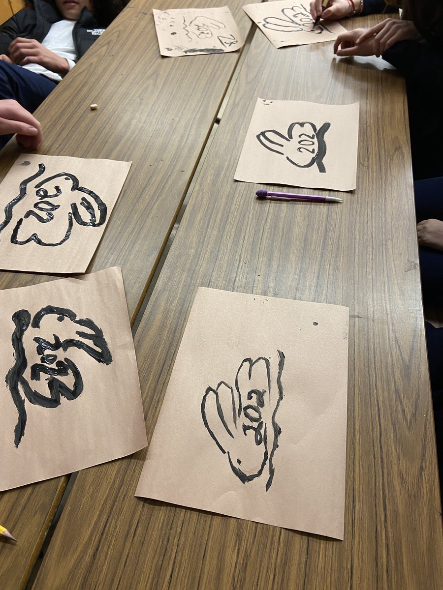 PF_TCDSB's tweet photo. Lunar new year paintings. Our Gr 3/4 and 7/8 classes working together to welcome the year of the rabbit! https://t.co/NahFSZiEaB