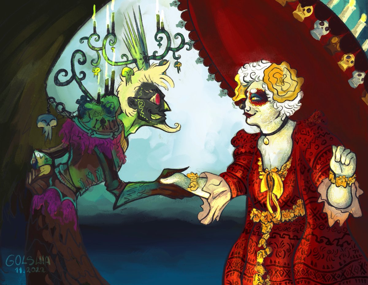 This is what i see every time i watch book of life-

#GoodOmensFanArt #ineffablehusbands #goodomens #thebookoflife