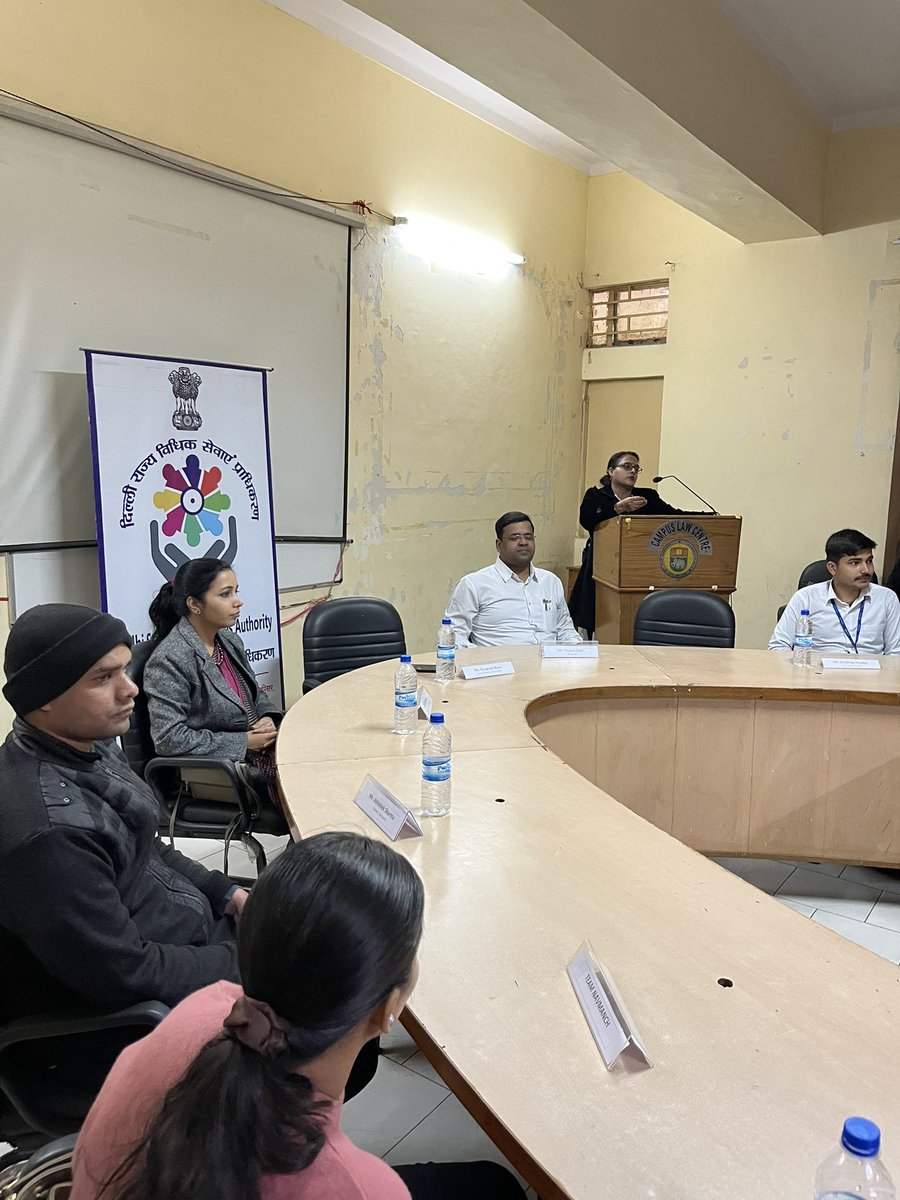 LAS_CLC's tweet photo. The Legal Aid Society, Campus Law Centre under the aegis of Central District Legal Services Authority (CDSLA) organised Legal awareness session on the Laws Relating to Acid Attack on 10th February 2023. https://t.co/QocASDAkbc