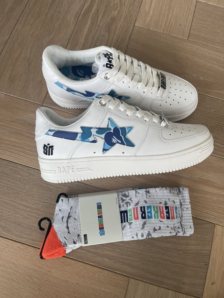 Don’t sleep on <a href="/mryumingwu/">Yuming Wu</a> and <a href="/sncollectorclub/">SN Collector Club | Snkr Frens</a>!

The upcoming Sneaker News x Bape collab is 🔥🔥

For a chance to buy the Bapestas + many other <a href="/sncollectorclub/">SN Collector Club | Snkr Frens</a> perks make sure not to miss their upcoming final mint starting Feb 13th!