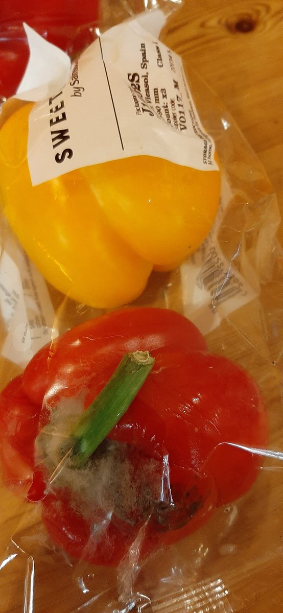 @sainsburys I have just picked up my order and found a moulding pepper.
