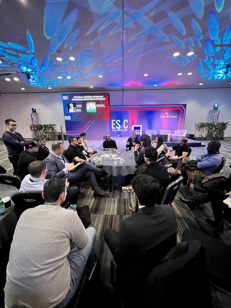 Workshop 1 discussed and collaborated on how to build, grow and maintain a global esports ecosystem. A great turn out as they agreed on necessary procedures to implement in the esports industry. 

#ESICSummit2023 #EGES23