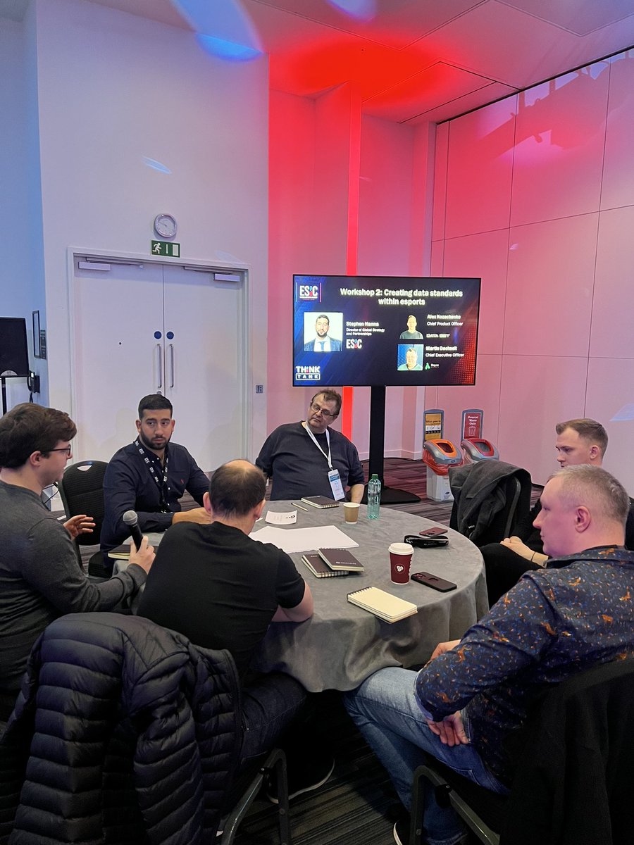 Workshop 3 began discussions to conceptualise best course of action for creating data standards within esports.

#ESICSummit2023 #EGES23