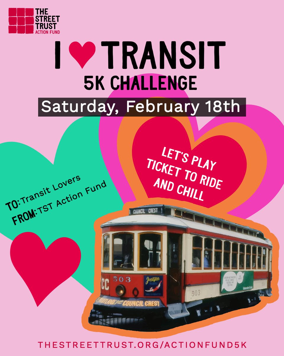 Want to keep the dream of the 90s alive in #Portland? Buy a ticket to ride @portlandstreetcar, break out ur best claw clip &amp; make a day exploring its 16-mile route. 

The transit lover to log the most miles on Feb 18 will win a $250 <a href="/kutoapp/">Kuto</a> gift card. 

📝thestreettrust.org/actionfund5k
