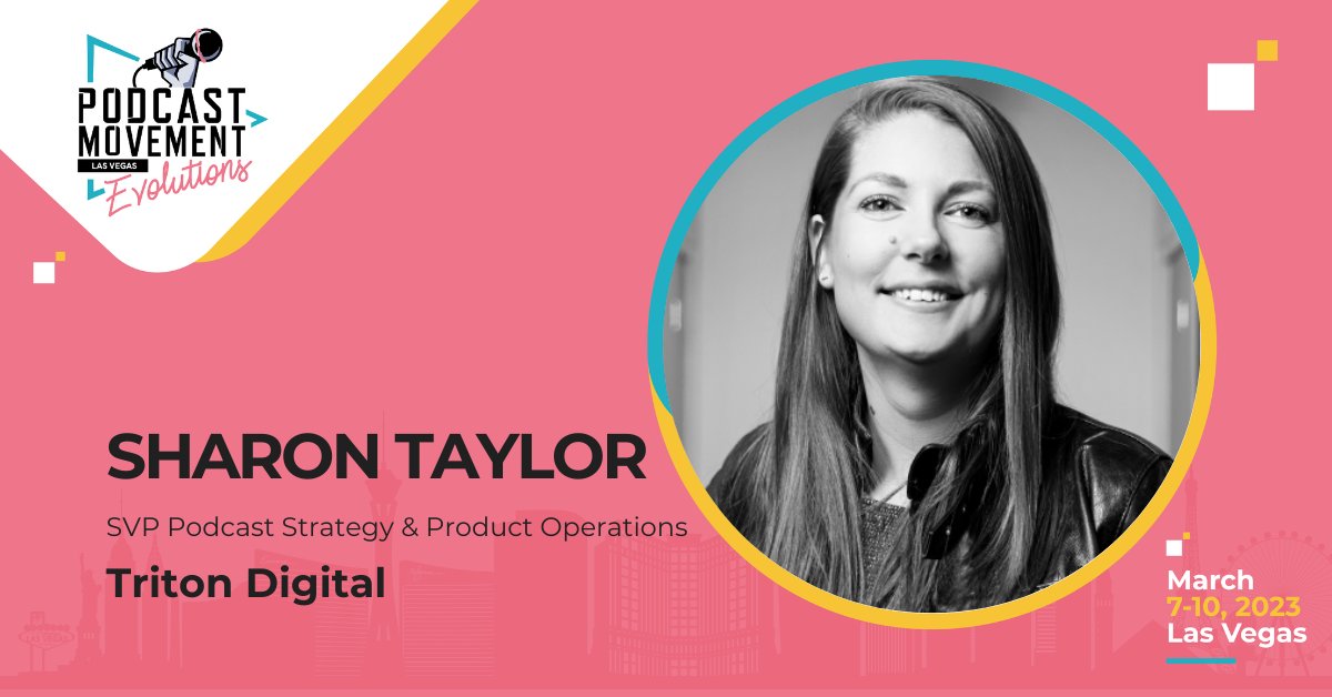 Triton Digital (@tritondigital) on Twitter photo Heading to <a href="/PodcastMovement/">Podcast Movement</a> Evolutions soon? Our own <a href="/omnystudio/">Omny Studio</a> expert Sharon Taylor will be there speaking alongside panelists from <a href="/LemonadaMedia/">Lemonada Media</a>, <a href="/allthingscomedy/">All Things Comedy</a>, @sounder_fm, <a href="/SpokenLayer/">SpokenLayer</a>, <a href="/iHeartMedia/">iHeartMedia</a>, & <a href="/audiohook/">Audiohook</a> on the hottest topics in podcasting! #Evolutions2023 Heading to <a href="/PodcastMovement/">Podcast Movement</a> Evolutions soon? Our own <a href="/omnystudio/">Omny Studio</a> expert Sharon Taylor will be there speaking alongside panelists from <a href="/LemonadaMedia/">Lemonada Media</a>, <a href="/allthingscomedy/">All Things Comedy</a>, @sounder_fm, <a href="/SpokenLayer/">SpokenLayer</a>, <a href="/iHeartMedia/">iHeartMedia</a>, & <a href="/audiohook/">Audiohook</a> on the hottest topics in podcasting! #Evolutions2023