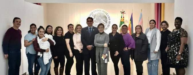 AliciaKerber's tweet photo. El de de hoy nos dio gusto recibir a la 4ta generación de mujeres empresarias, programa impulsado por ⁦@WeAreHCCS⁩ y ⁦@ConsulMexHou⁩ . Vamos por el empoderamiento de las mujeres!!! https://t.co/TqMf7ivWwe
