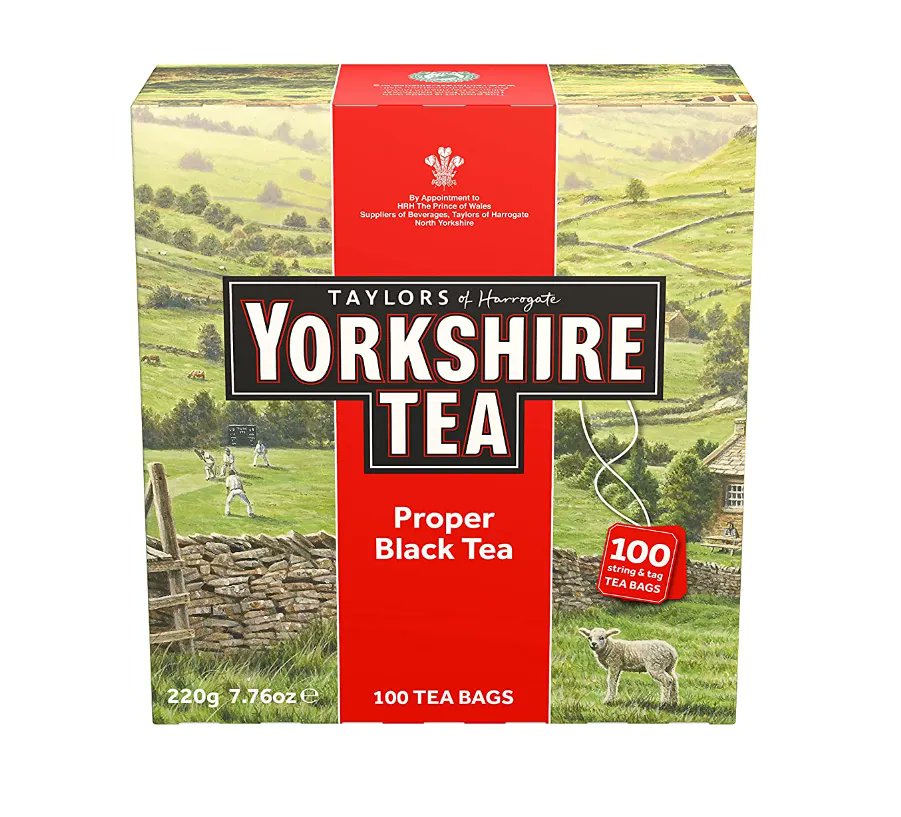 FatKidDeals's tweet photo. 100-Count Yorkshire Tea Taylors of Harrogate Teabags for as low as $3.39!

https://t.co/m37sSZf0ch

MUST Select Sub and Save to get lowest price. Can cancel subscription after item ships! https://t.co/WvLvTdHNQL