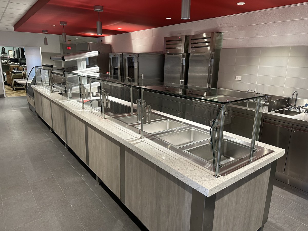 CrabtreeMcGrath's tweet photo. From a recent site visit - happy to share progress from the @CHSWmedia renovation!
Architect: @faainc
GC: Maron Construction Co., Inc.
Kitchen Equipment Contractor: Johnson-Lancaster & Associates
#K12Foodservice #foodserviceequipment #foodservicedesign #FOODSERVICECONSULTANT https://t.co/Nk58FKO9X2