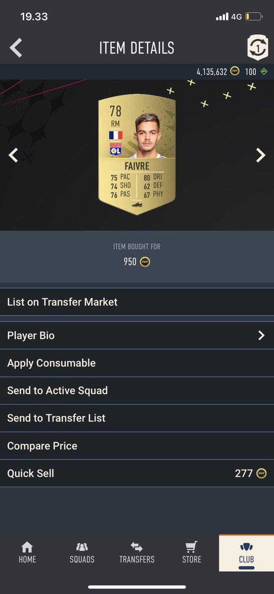 Amin071111's tweet image. Future stars always means = FS TOKENS + DAILY SBCS = 💰💰💰

This guy is always a nice riser with the correct requirements and today he banged. 

I bought 135 of him a few days ago for approximately about 950- 1.1k 

Around 150k+ made today. 

#FIFA23 #FUT23