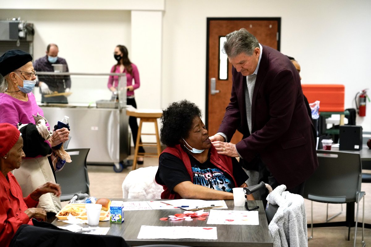 Senator Joe Manchin on Twitter "Today I’m at Kanawha Valley Senior