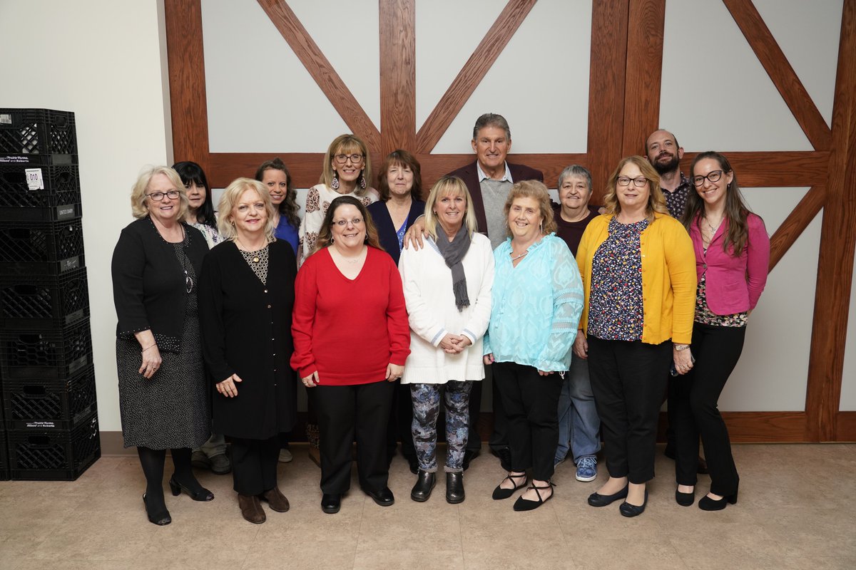 Senator Joe Manchin on Twitter "Today I’m at Kanawha Valley Senior