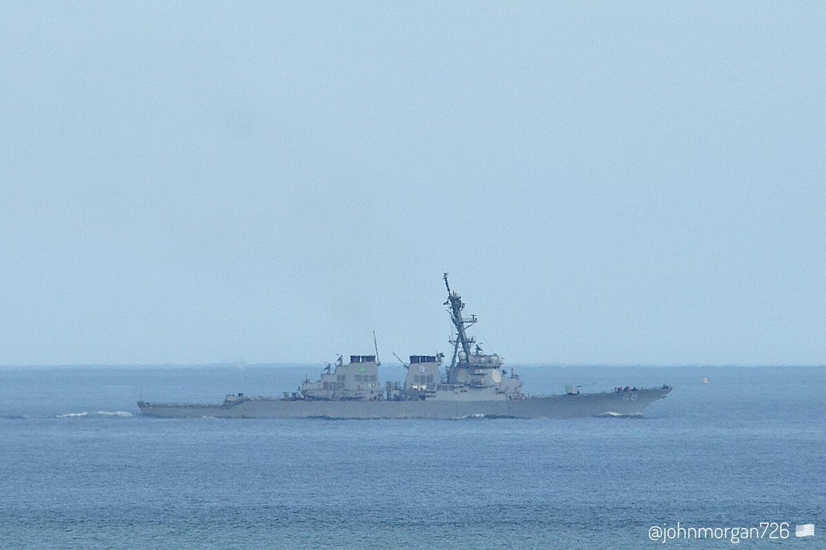 WarshipCam's tweet photo. USS The Sullivans (DDG 68) Arleigh Burke-class Flight I guided missile destroyer leaving Yorktown, Virginia and heading for Mayport, Florida to end their 4-month deployment - February 10, 2023 #ussthesullivans #ddg68

SRC: TW-@johnmorgan726 https://t.co/hFsA8UEgNt