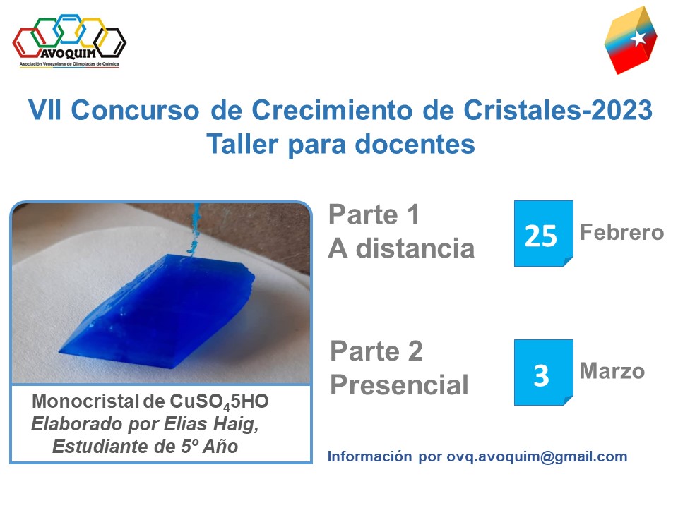 #cristales #formacióndocente #quimica