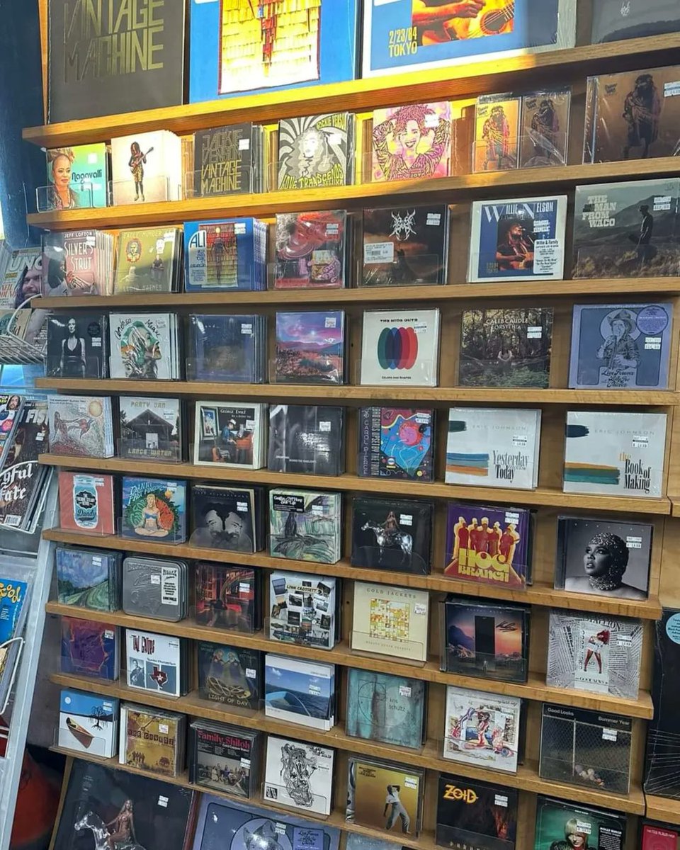 BootsCollins's tweet photo. Don't forget to pick up the new EP "In The Burgundy" out now on @mrpinkrecords1 at @WaterlooRecords in Austin. Teamwork makes the dream work! Also, you can snag it on Cassette at https://t.co/xbqFHDXPBt or on Bandcamp. 
#waterloorecords #Austin #Texas #NewMusicFriday https://t.co/AiPqORdlAk