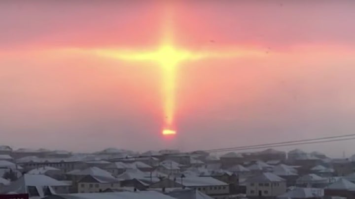 Крест над кузбассом