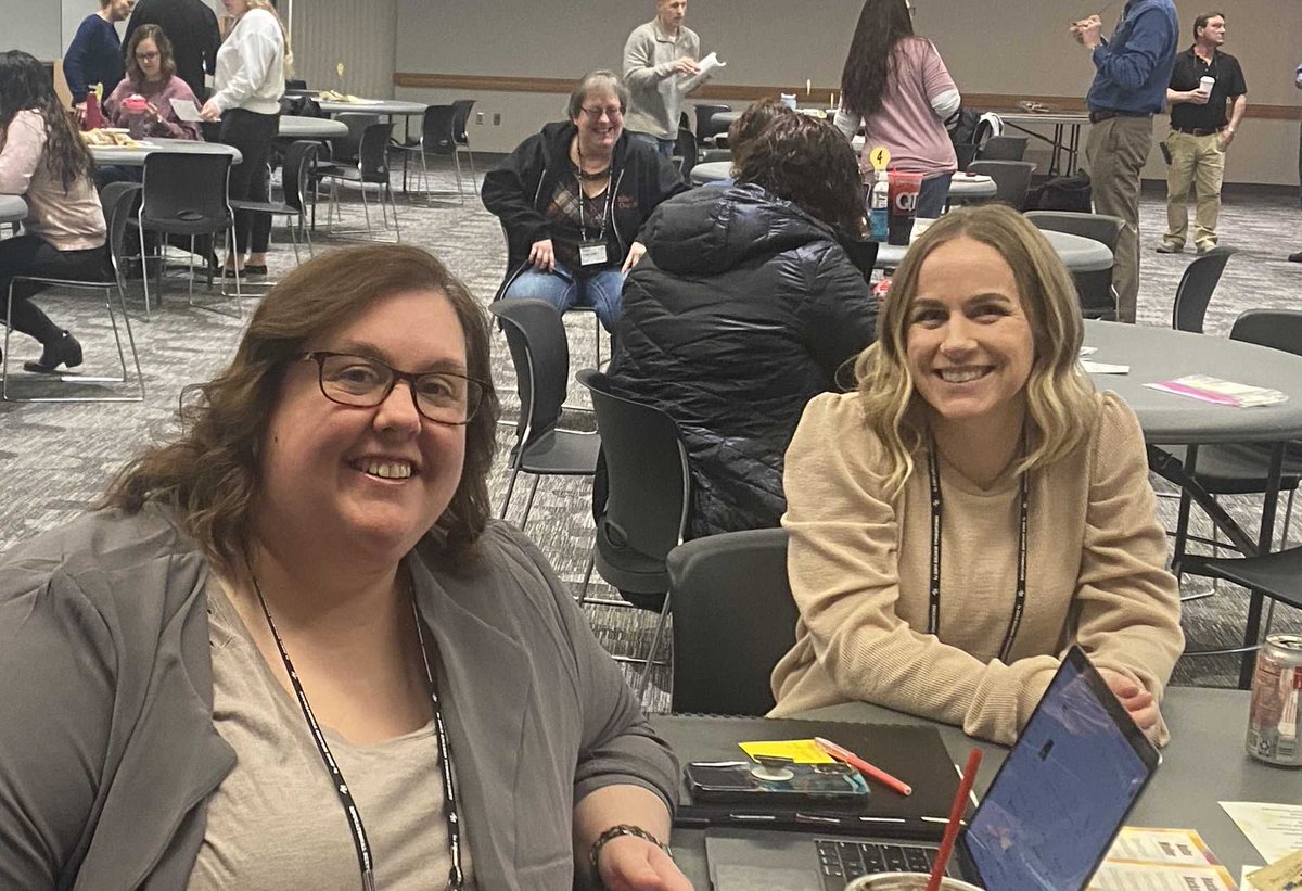 esu1's tweet photo. ESU1 staff are at Wayne State College today for our twice-yearly All-Staff Day. Clifton Strengths, department meetings and health and cybersecurity updates are all part of our agenda. https://t.co/FVQnHvNtUw