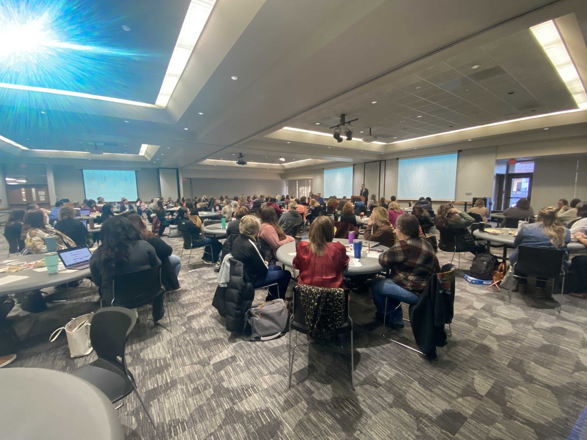 esu1's tweet photo. ESU1 staff are at Wayne State College today for our twice-yearly All-Staff Day. Clifton Strengths, department meetings and health and cybersecurity updates are all part of our agenda. https://t.co/FVQnHvNtUw