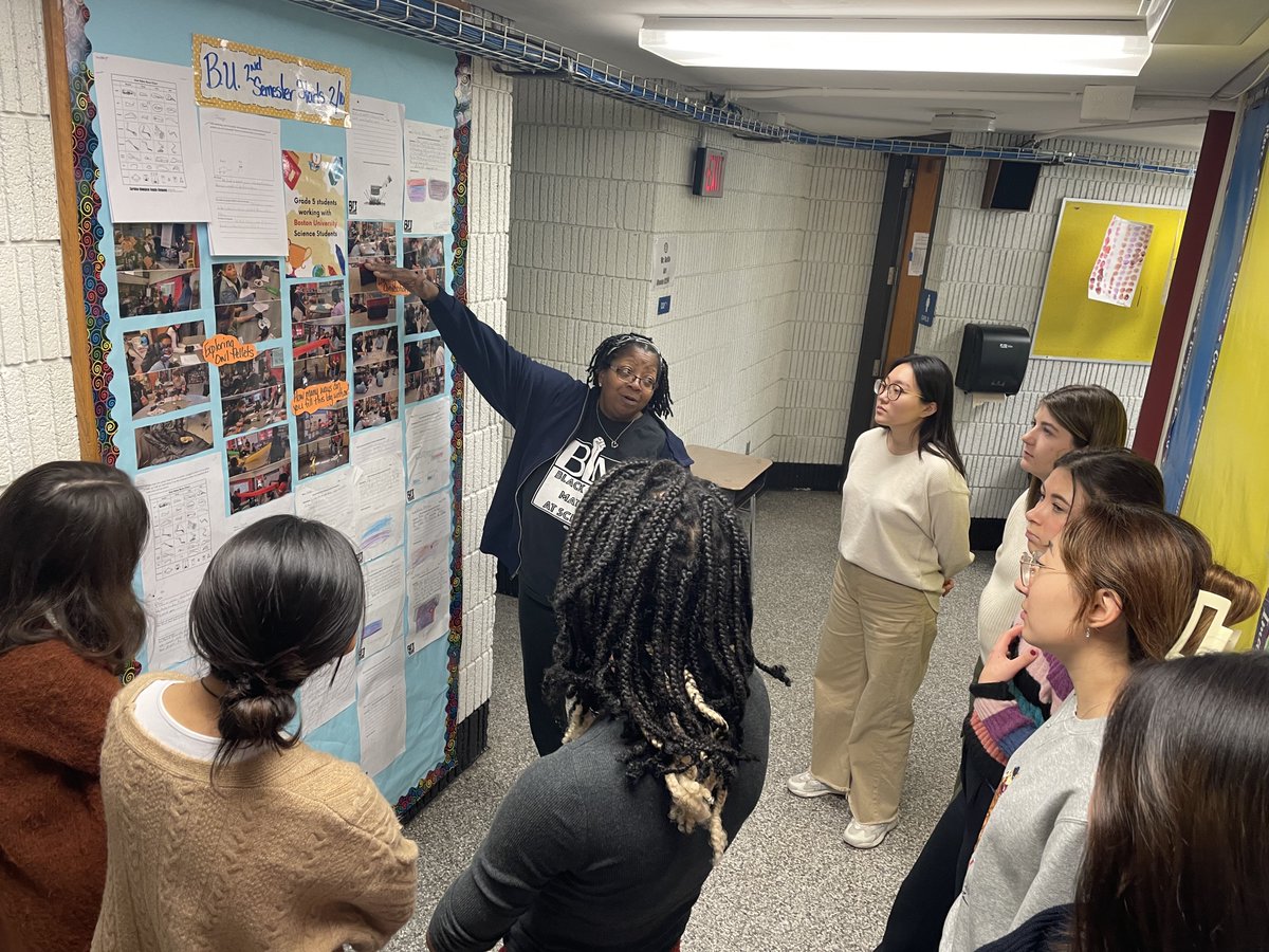 tjscience's tweet photo. We’re back at the Trotter!!! So excited for another great semester of teaching science to students - university &amp; elementary!! @BUWheelock https://t.co/VyUrR4yrFm