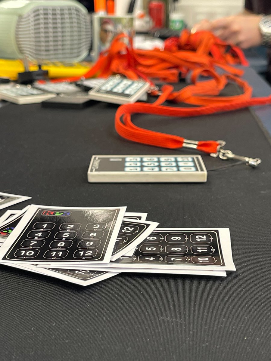 KPXdotTV's tweet image. The whole team have pulled together for this Friday afternoon job...putting our new logo on our keypads. Keep your 👀s open as you might see some of these on your favourite shows soon! #PoweredByKPX #keypad #voting #keypadvote #allvotenow #productionline #audience #newlogo