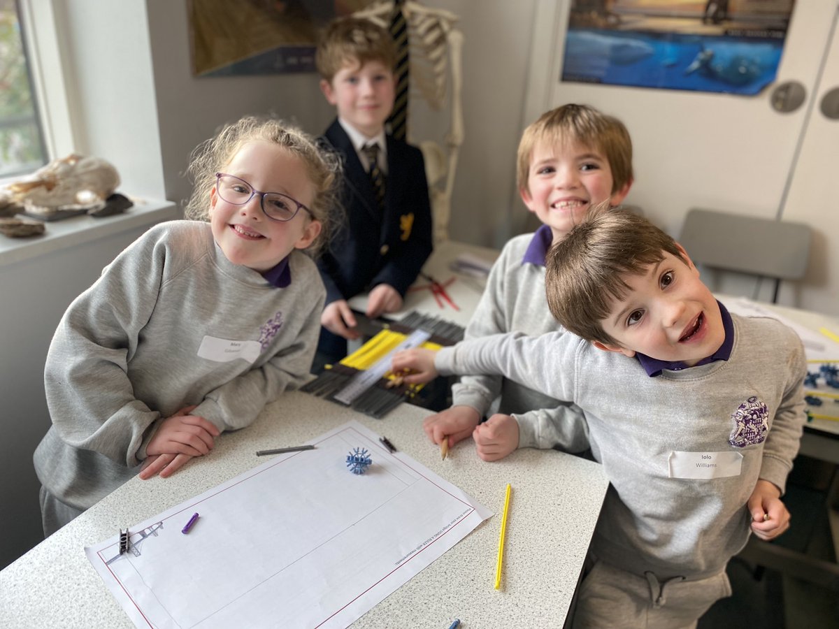 DrWallScience's tweet photo. Fantastic afternoon with the joint Y2/Y3 ‘Bridging the Gap’ Engineering Challenge. So good to see all the Y2s coming up next year and the Y3s were fantastic hosts. @Habsmonmouth @MonPrepSchool #KS1Transition #primarytranistion #STEM #Engineering https://t.co/wBlJnTgAwf