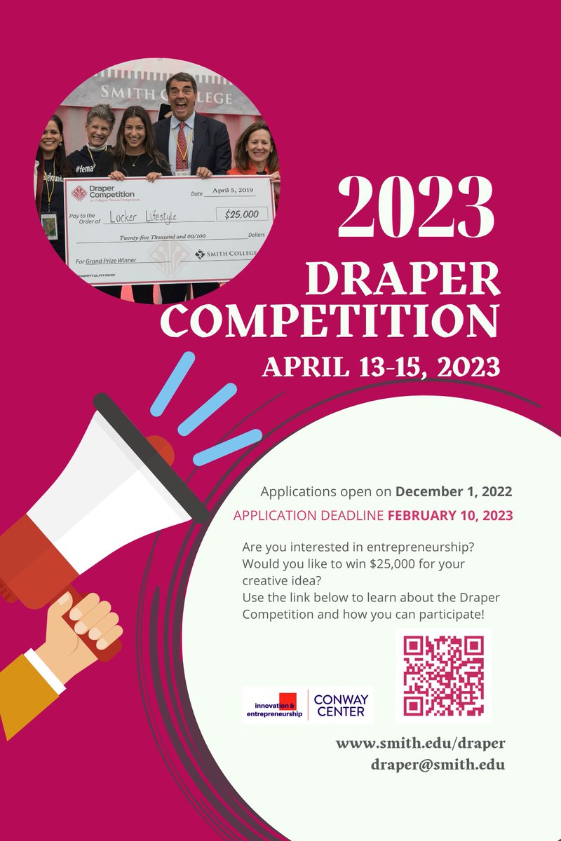 Today is the Draper Application Deadline!! Apply here: lnkd.in/eECnE9Gi #DC2023 <a href="/JohnsHopkins/">Johns Hopkins University</a> <a href="/SDSU/">San Diego State University</a> <a href="/babson/">Babson College</a> @WUSTL <a href="/TAMU/">Texas A&M University</a> @NCstate <a href="/UofNH/">University of New Hampshire</a> @brownuniversity <a href="/GVSU/">Grand Valley State</a>