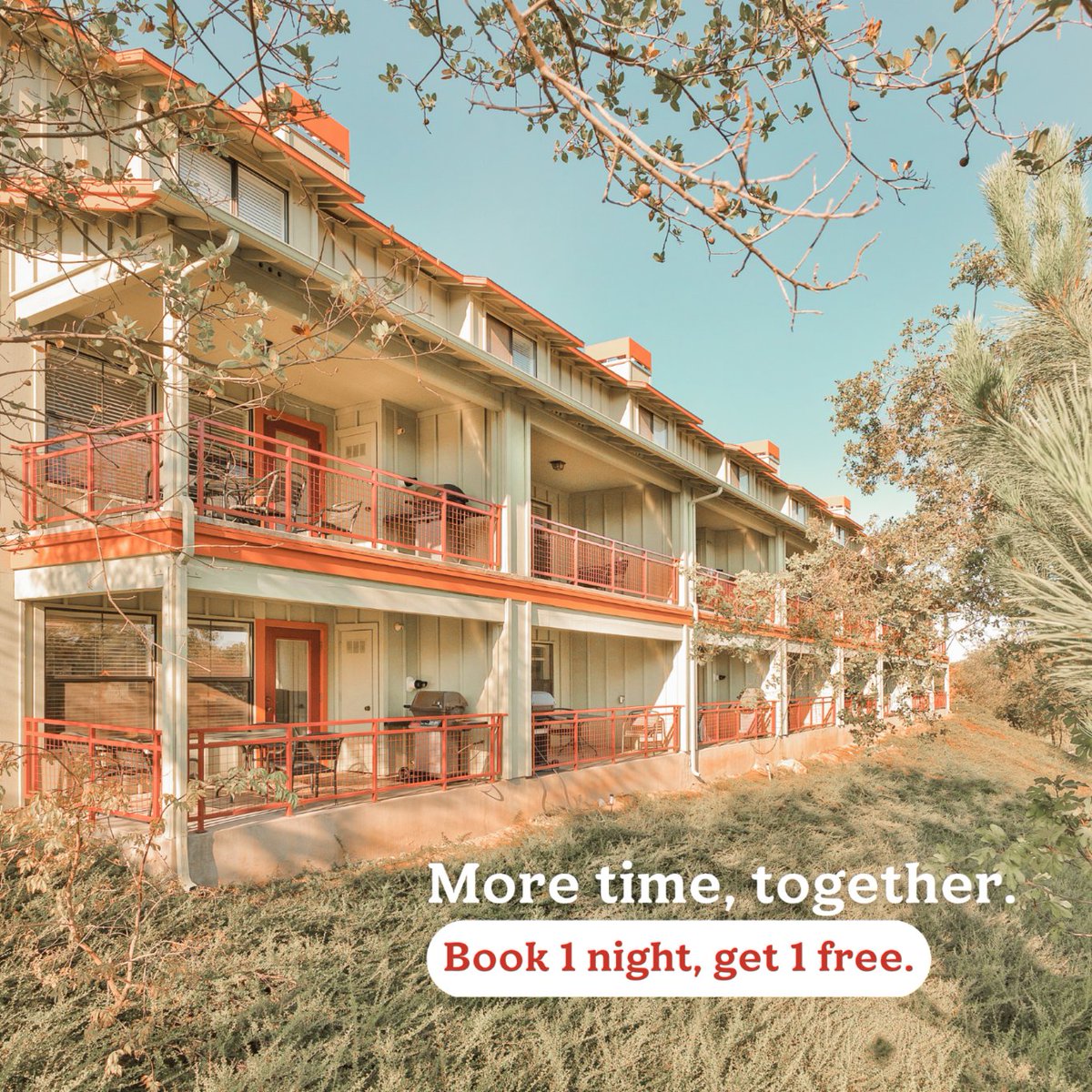 What memories will you create with an extra night? Book a night before March 31, 2023, and you’ll get a night free.  

Call 1-800-457-0103 to book your stay today!

🔗 View a list of participating resorts and offer details: wy.ndh.am/3Xoet9N