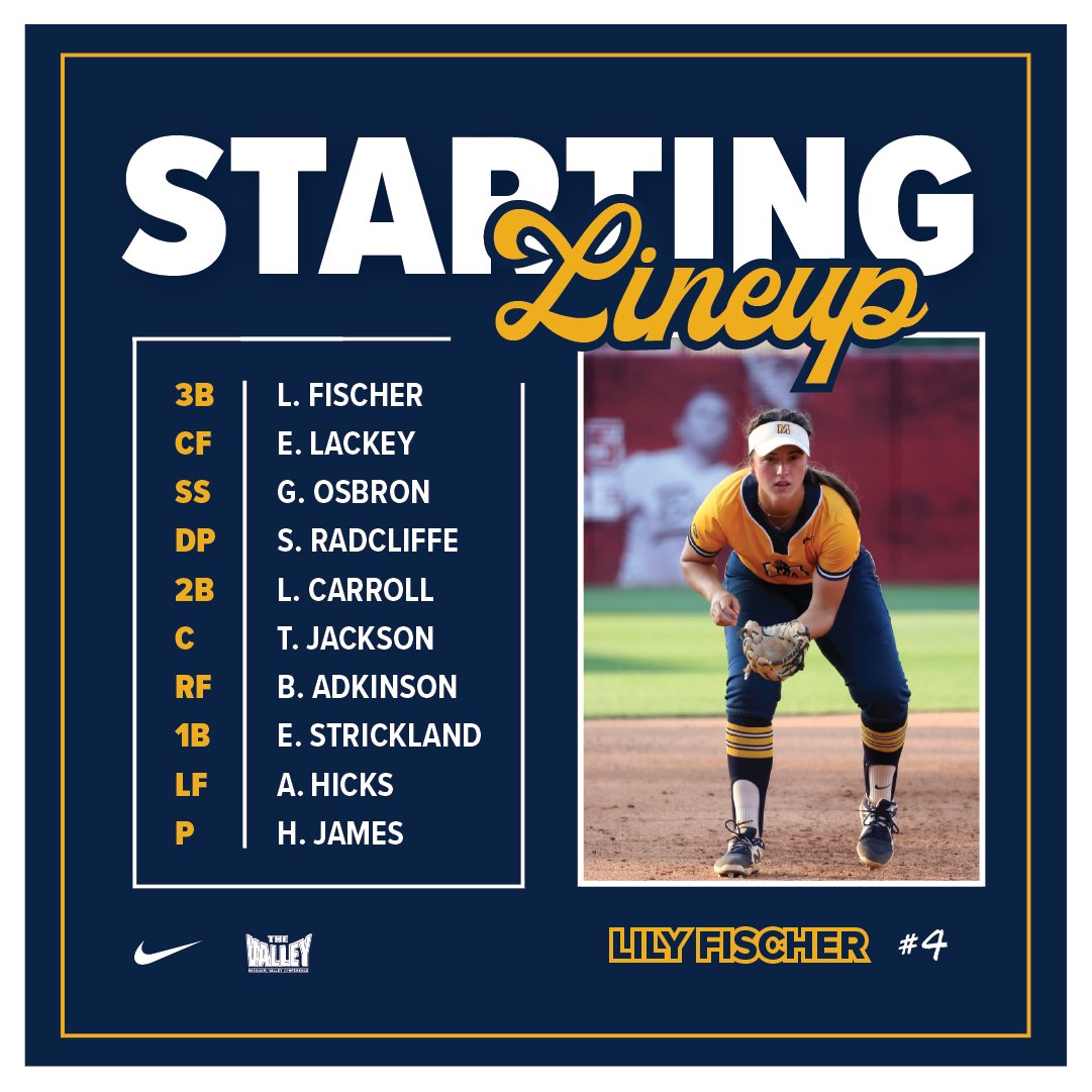 RacersSoftball's tweet photo. Lineup for game #✌️!

🔗: https://t.co/Z7GaGyPm8Z

#GoRacers🏇 https://t.co/KrkDqFOz4k