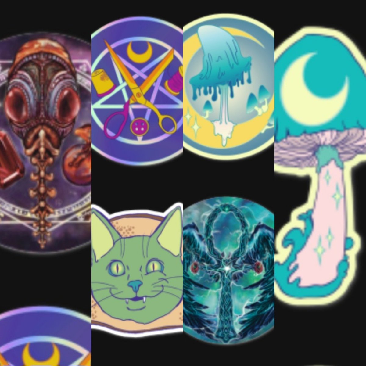 RoyAle1803's tweet photo. They are coming!! I can't wait to see how they turned out!!! ππ
#stickers #TheSandman #fanart #MoonShrooms #WitchCraft #BasicWitch #avocatoast https://t.co/mLL7XzbMZY
