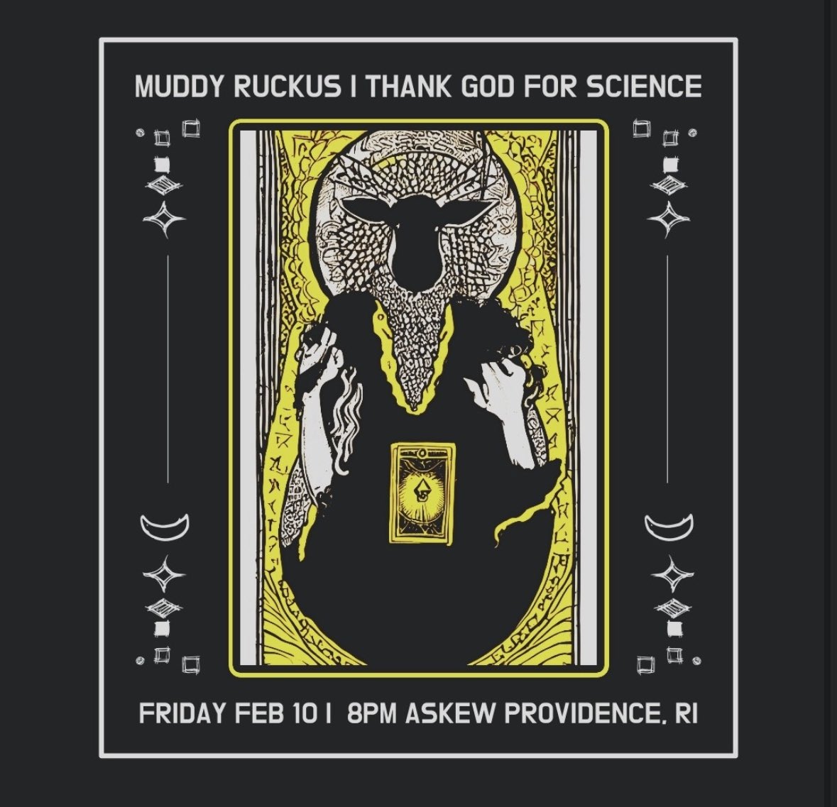 AskewProv's tweet photo. Tonight at @AskewProv !!
Come get weird with @muddyruckus and @ThGd4Science followed by @djvenommusic retro dance party as always!!
8pm music!!
#askewprov #thankgodforscience #muddyruckus #soul #rock #jazz #folk #blues #providenceri #livemusic https://t.co/bE6Vbn0dcI