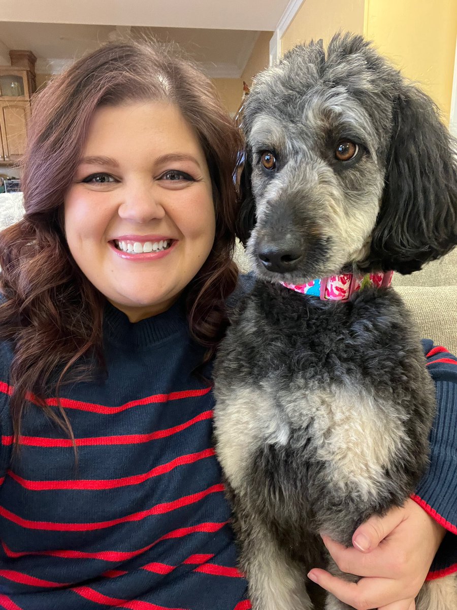 Look who’s THREE!!?? 💜🐾🥳 HBD Violet, my best pandemic pupper! 🥰