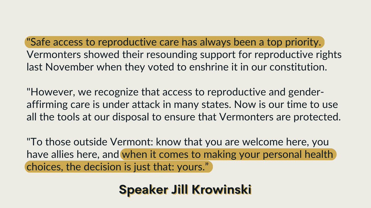 Speaker Jill Krowinski tweet media